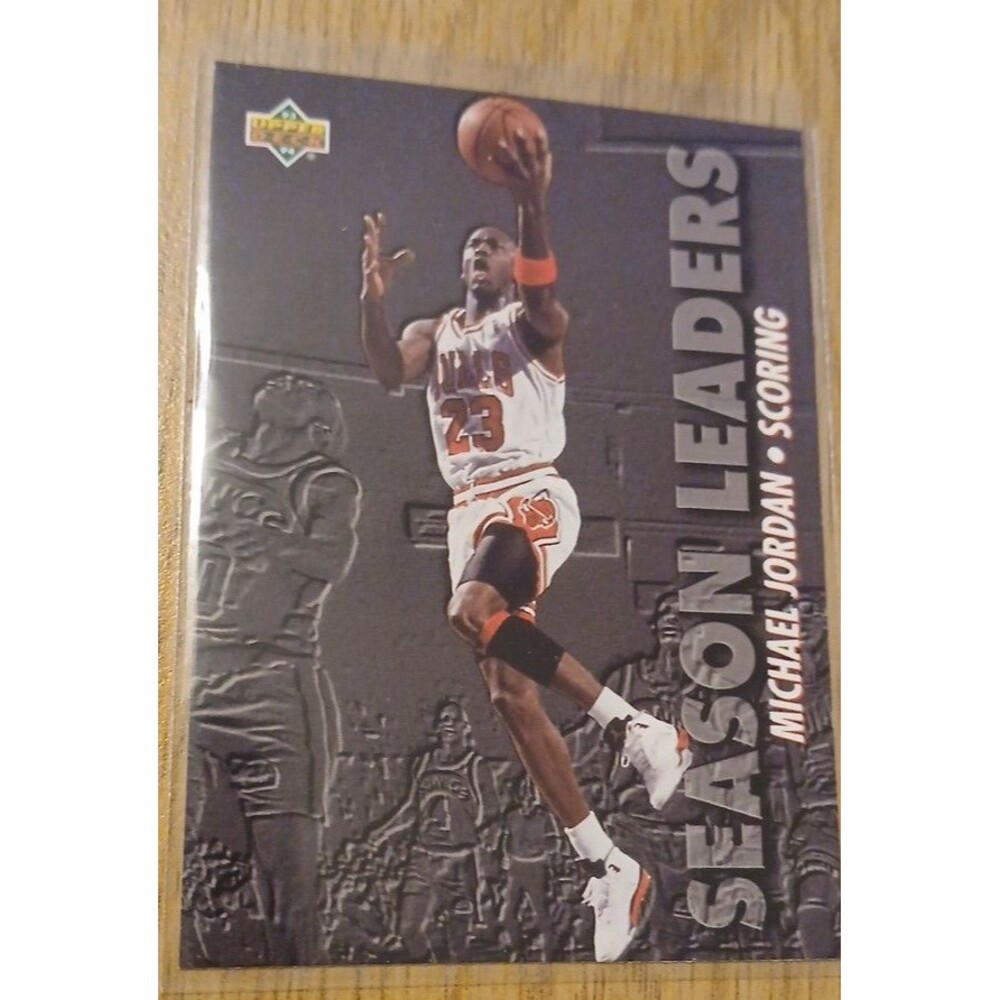 1993-94 Upper Deck - Season Leaders Michael Jordan #166